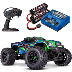 Traxxas X-Maxx 8S 4WD with Belted Tires RTR Monster Truck Combo w/4S 6700mAh & Dual Charger